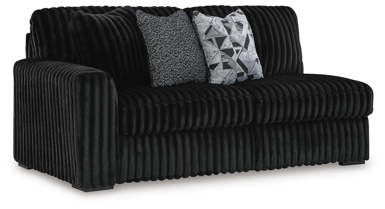 Midnight-Madness Sectional with Chaise - MI Hometown Furnishings (MI)*