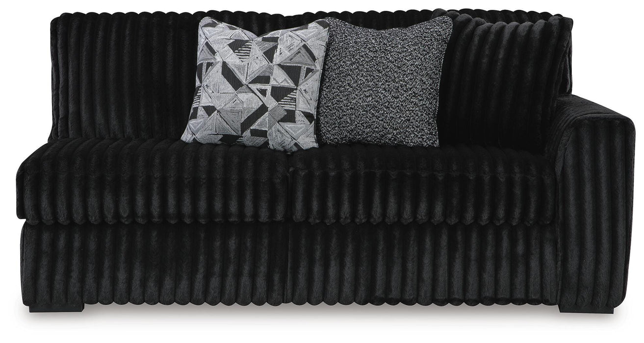 Midnight-Madness Sectional with Chaise - MI Hometown Furnishings (MI)*