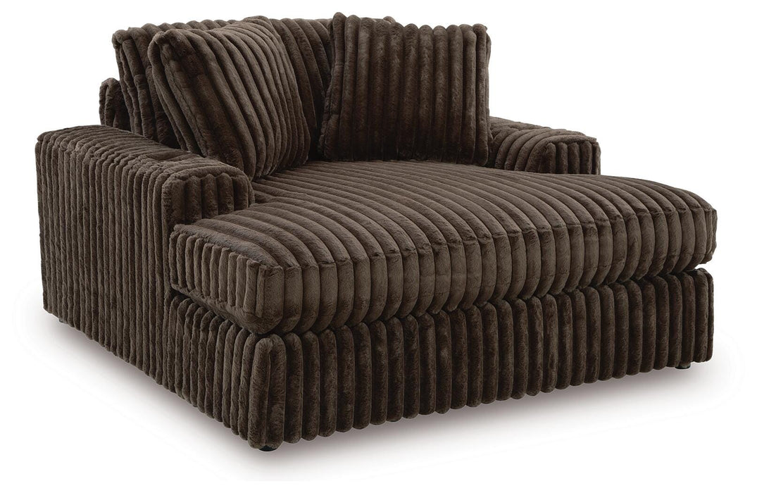 Midnight-Madness Oversized Chaise - MI Hometown Furnishings (MI)*