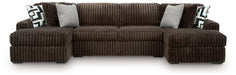 Midnight-Madness Sectional with Chaise - MI Hometown Furnishings (MI)*