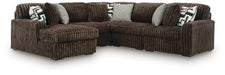 Midnight-Madness Sectional with Chaise - MI Hometown Furnishings (MI)*