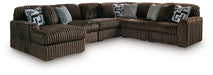 Midnight-Madness Sectional with Chaise - MI Hometown Furnishings (MI)*