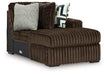 Midnight-Madness Sectional with Chaise - MI Hometown Furnishings (MI)*