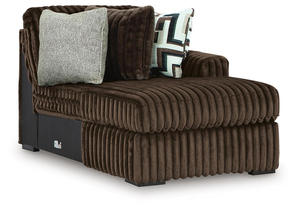 Midnight-Madness Sectional with Chaise - MI Hometown Furnishings (MI)*
