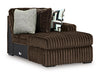 Midnight-Madness Sectional with Chaise - MI Hometown Furnishings (MI)*