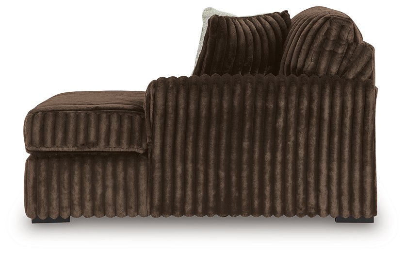 Midnight-Madness Sectional with Chaise - MI Hometown Furnishings (MI)*
