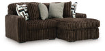 Midnight-Madness Sectional with Chaise - MI Hometown Furnishings (MI)*