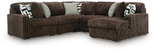 Midnight-Madness Sectional with Chaise - MI Hometown Furnishings (MI)*