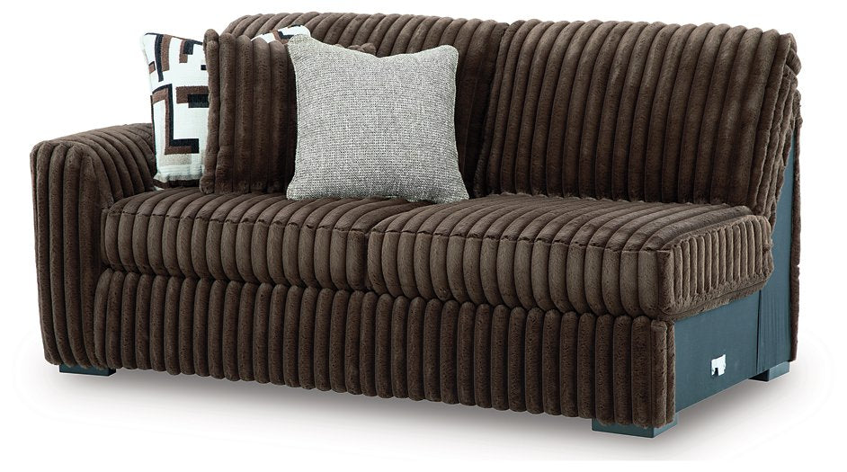Midnight-Madness Sectional with Chaise - MI Hometown Furnishings (MI)*