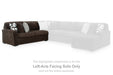 Midnight-Madness Sectional with Chaise - MI Hometown Furnishings (MI)*
