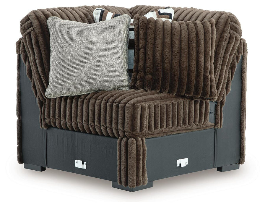 Midnight-Madness Sectional with Chaise - MI Hometown Furnishings (MI)*