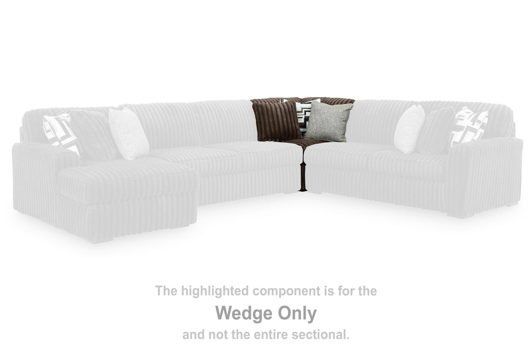 Midnight-Madness Sectional with Chaise - MI Hometown Furnishings (MI)*