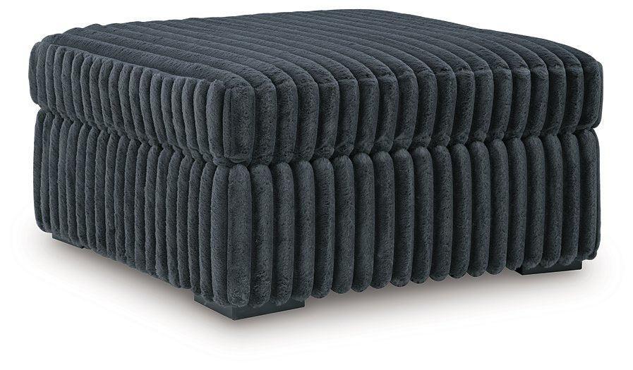 Midnight-Madness Oversized Accent Ottoman - MI Hometown Furnishings (MI)*