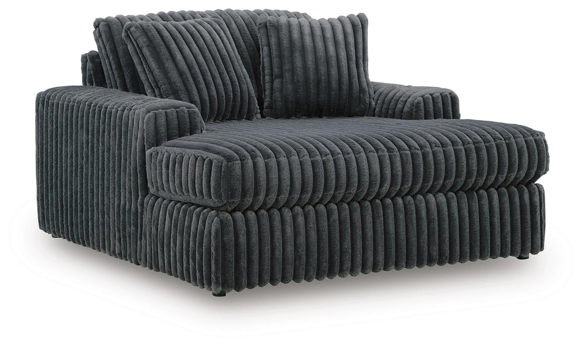 Midnight-Madness Oversized Chaise - MI Hometown Furnishings (MI)*