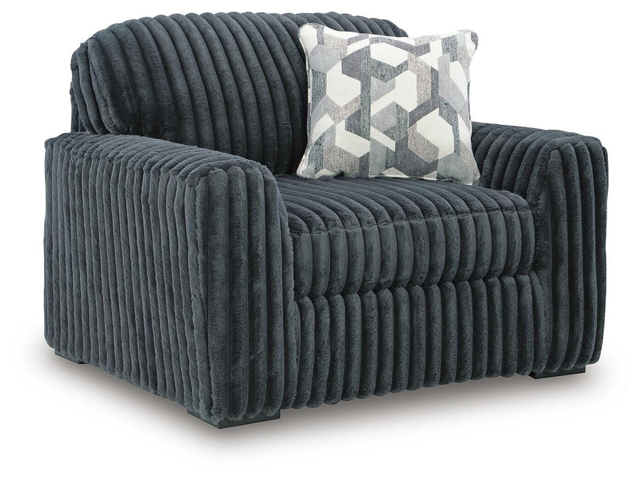 Midnight-Madness Oversized Chair - MI Hometown Furnishings (MI)*