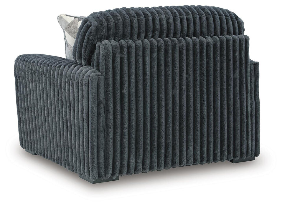 Midnight-Madness Oversized Chair - MI Hometown Furnishings (MI)*
