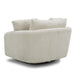 Parker Living Boomer Large Swivel Chair with 2 Toss Pillows Two Pack