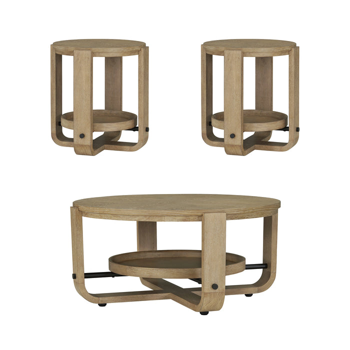 Parker House Escape 3 Piece Occasional Table Set