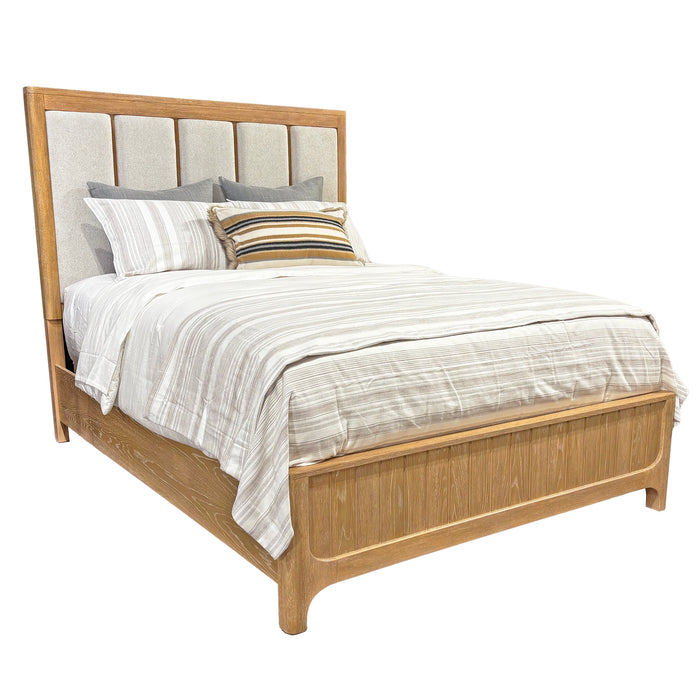 Parker House Escape - Bedroom King Panel Bed 2 Nightstands Dresser with Mirror and Chest