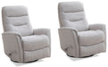 Parker Living Gemini Swivel Glider Recliner Two Pack