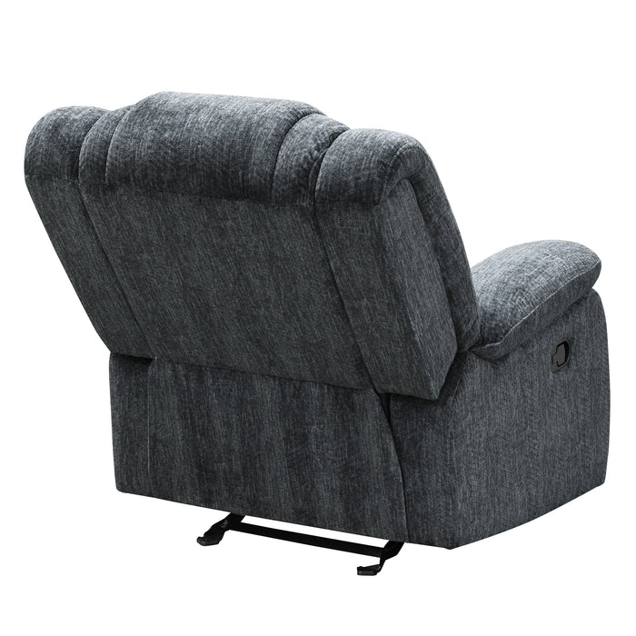 Parker Living Bolton - Misty Storm Manual Reclining Sofa Loveseat and Recliner