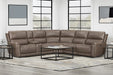 Parker Living Hancock 6 Piece Zero Gravity Power Reclining Sectional with Power Adjustable Headrests
