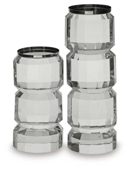 Brentley Candle Holder Set (Set of 2) - MI Hometown Furnishings (MI)*