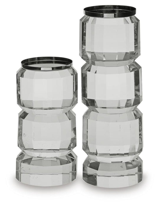 Brentley Candle Holder Set (Set of 2) - MI Hometown Furnishings (MI)*
