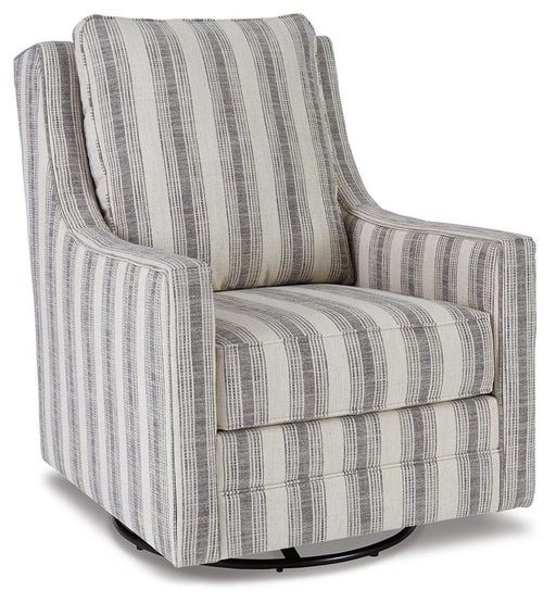 Kambria Swivel Glider Accent Chair - MI Hometown Furnishings (MI)*