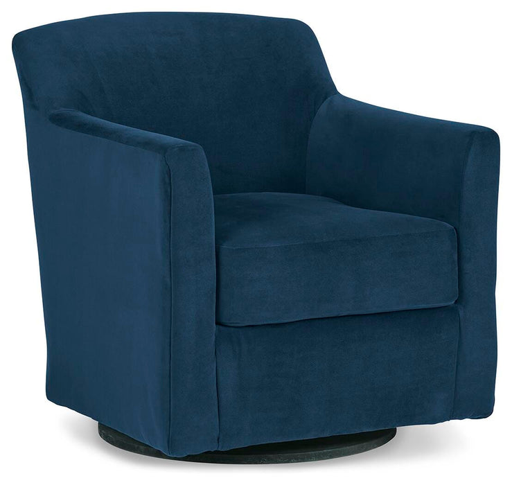Bradney Swivel Accent Chair - MI Hometown Furnishings (MI)*