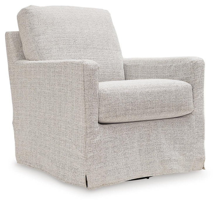 Nenana Next-Gen Nuvella Swivel Glider Accent Chair - MI Hometown Furnishings (MI)*