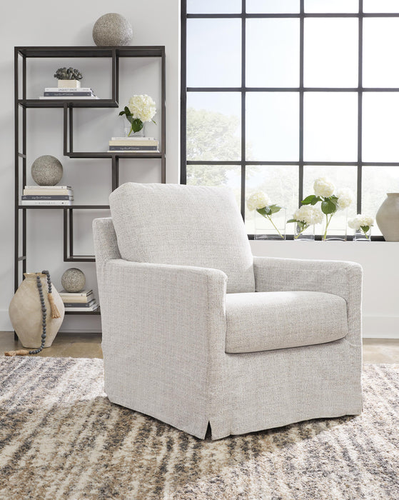 Nenana Next-Gen Nuvella Swivel Glider Accent Chair - MI Hometown Furnishings (MI)*