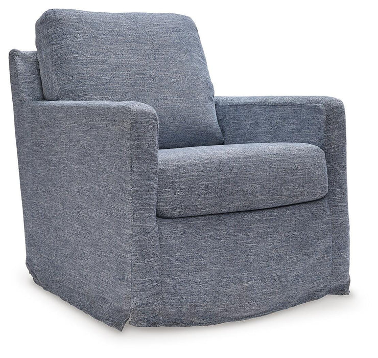 Nenana Next-Gen Nuvella Swivel Glider Accent Chair - MI Hometown Furnishings (MI)*