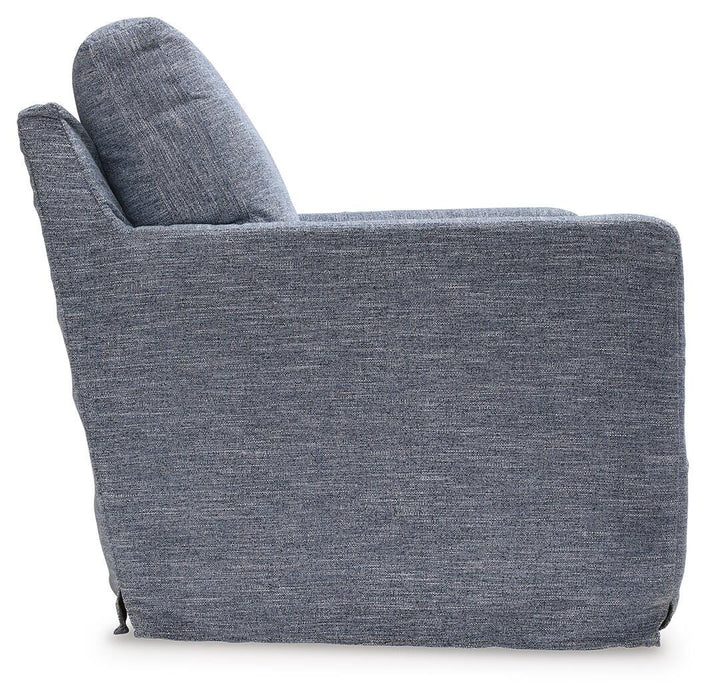 Nenana Next-Gen Nuvella Swivel Glider Accent Chair - MI Hometown Furnishings (MI)*