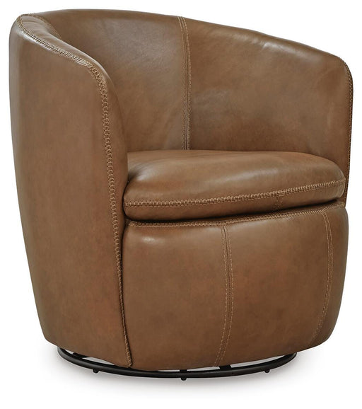 Kierreys Swivel Accent Chair - MI Hometown Furnishings (MI)*