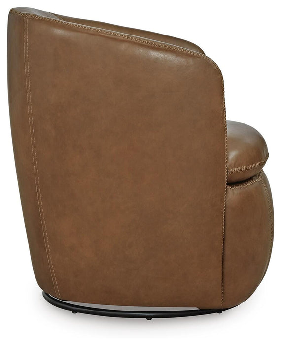 Kierreys Swivel Accent Chair - MI Hometown Furnishings (MI)*
