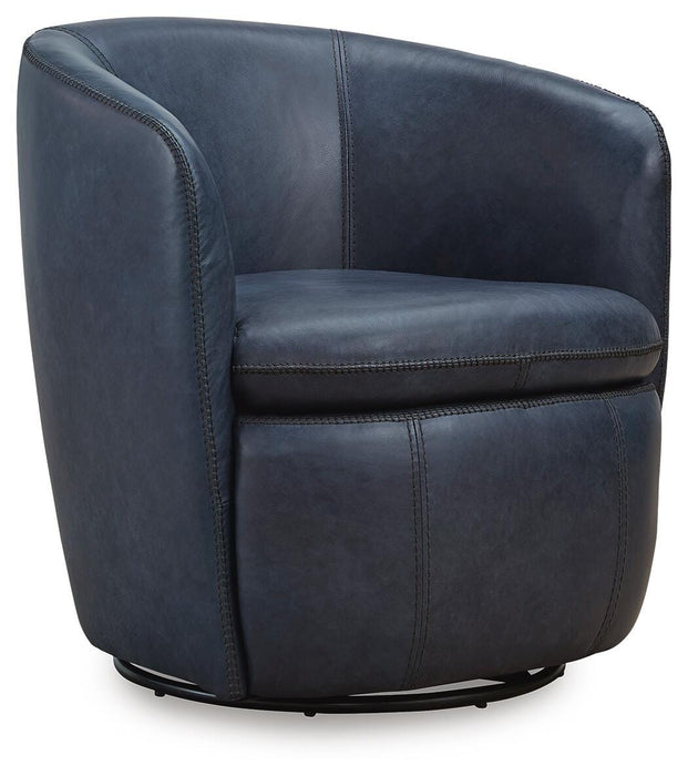 Kierreys Swivel Accent Chair - MI Hometown Furnishings (MI)*