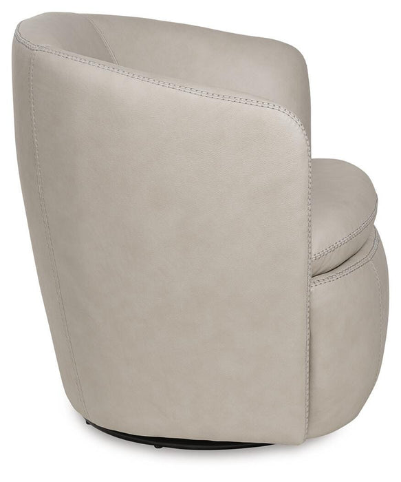 Kierreys Swivel Accent Chair - MI Hometown Furnishings (MI)*