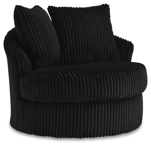 Gramwell Swivel Accent Chair - MI Hometown Furnishings (MI)*