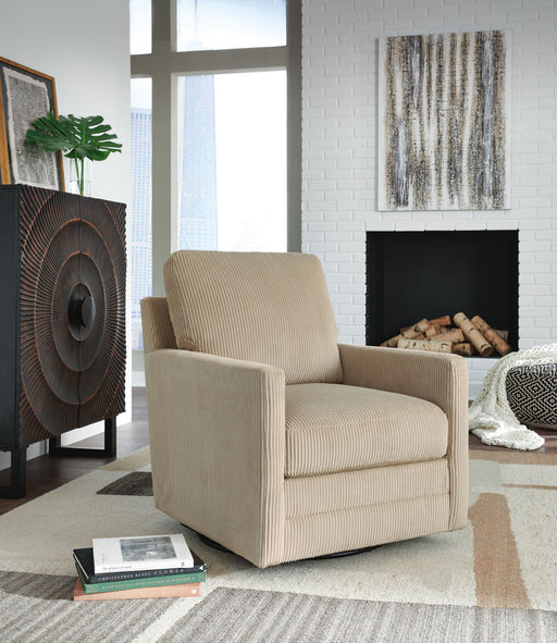 Icaman Swivel Accent Chair - MI Hometown Furnishings (MI)*