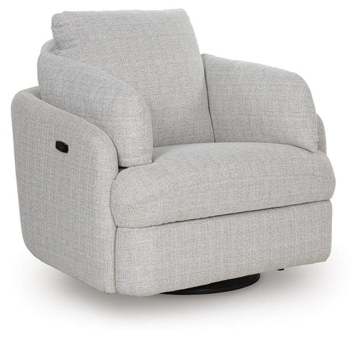 Alainmont Next-Gen Nuvella Swivel Power Recliner - MI Hometown Furnishings (MI)*