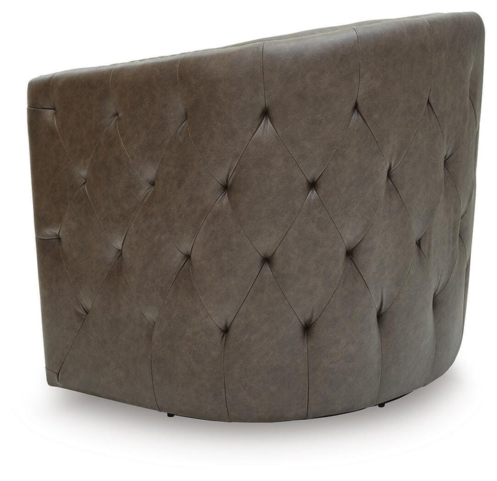 Brentlow Swivel Accent Chair - MI Hometown Furnishings (MI)*