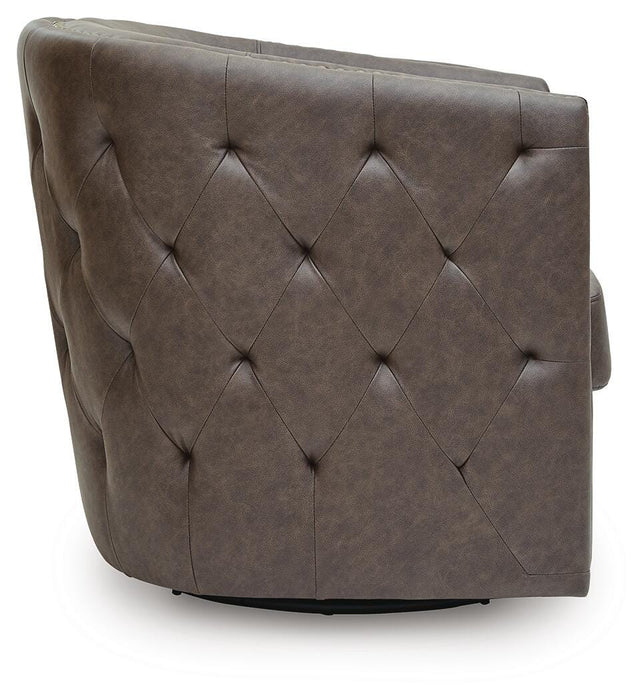 Brentlow Swivel Accent Chair - MI Hometown Furnishings (MI)*