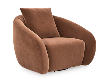 Yahya Swivel Accent Chair - MI Hometown Furnishings (MI)*