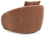 Yahya Swivel Accent Chair - MI Hometown Furnishings (MI)*