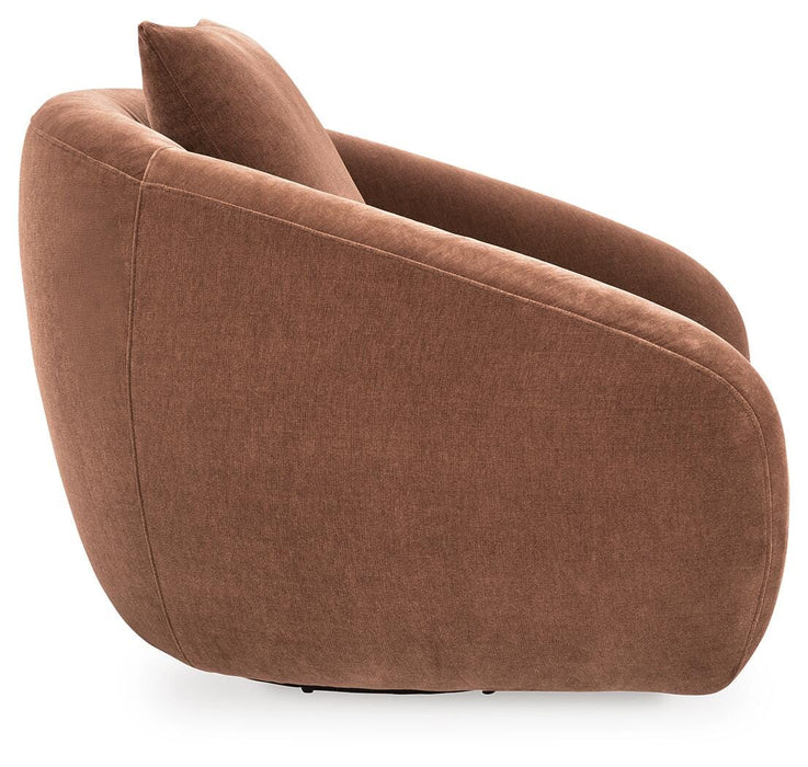 Yahya Swivel Accent Chair - MI Hometown Furnishings (MI)*
