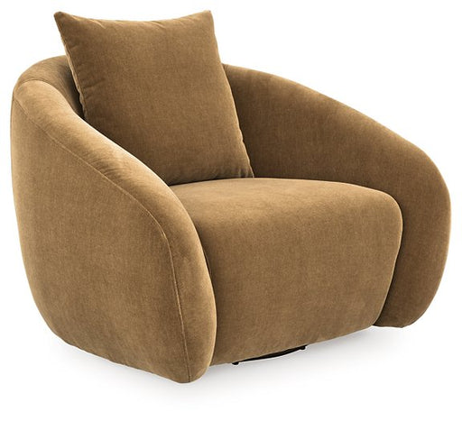 Yahya Swivel Accent Chair - MI Hometown Furnishings (MI)*