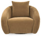 Yahya Swivel Accent Chair - MI Hometown Furnishings (MI)*