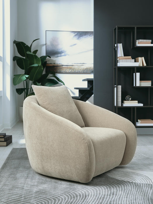 Yahya Swivel Accent Chair - MI Hometown Furnishings (MI)*