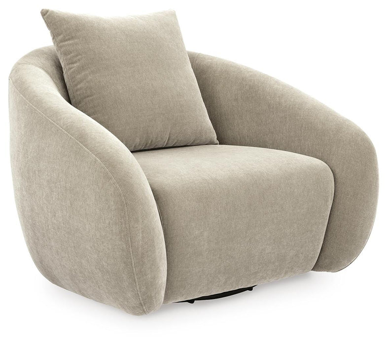 Yahya Swivel Accent Chair - MI Hometown Furnishings (MI)*